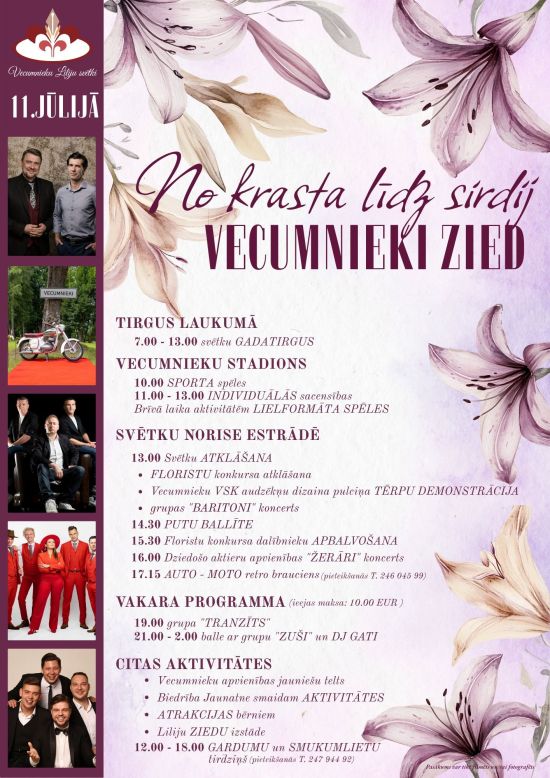 Lelijų šventė Vecumniekiuose