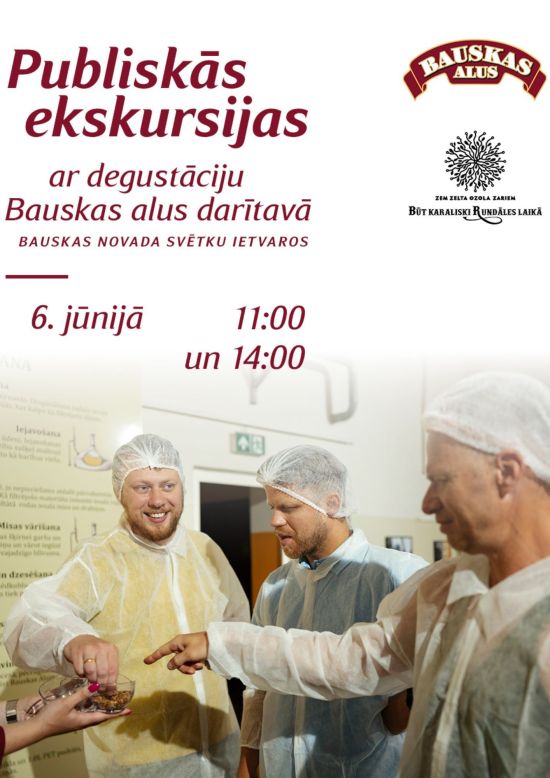 Public tour of the Bauska Brewery