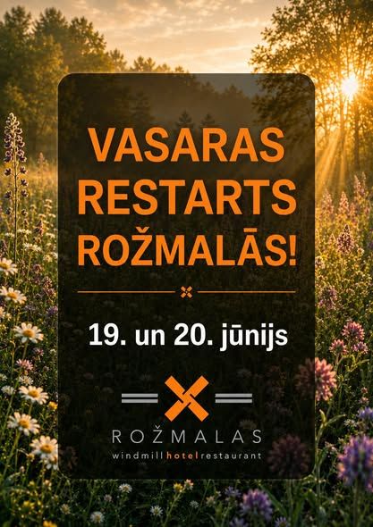 Summer Restart in Rožmalas
