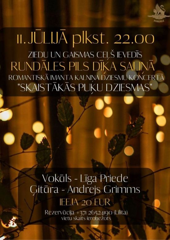 Imants Kalniņši laulukontsert „Ilusaimad lillelaulud”
