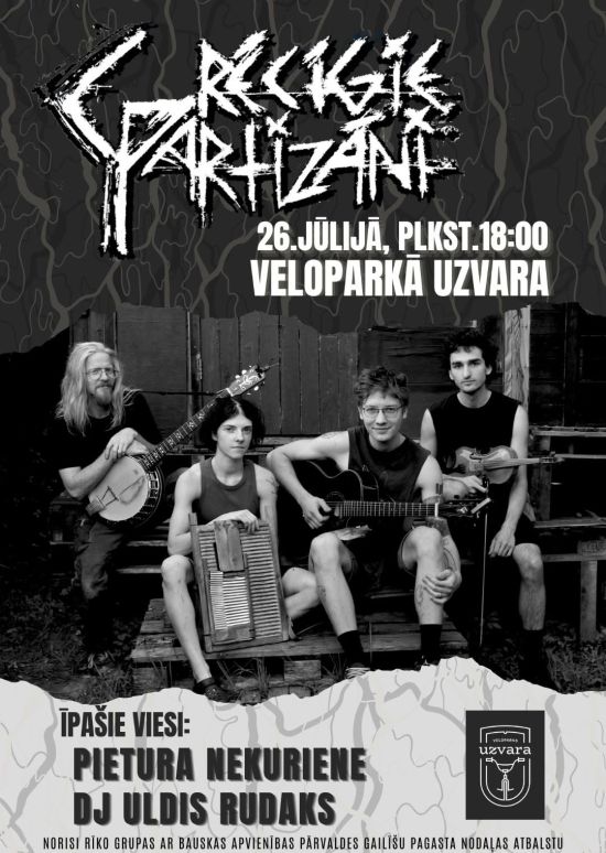 Grēcīgie Partizāni + Pietura Nekuriene + DJ Uldis Rudaks 