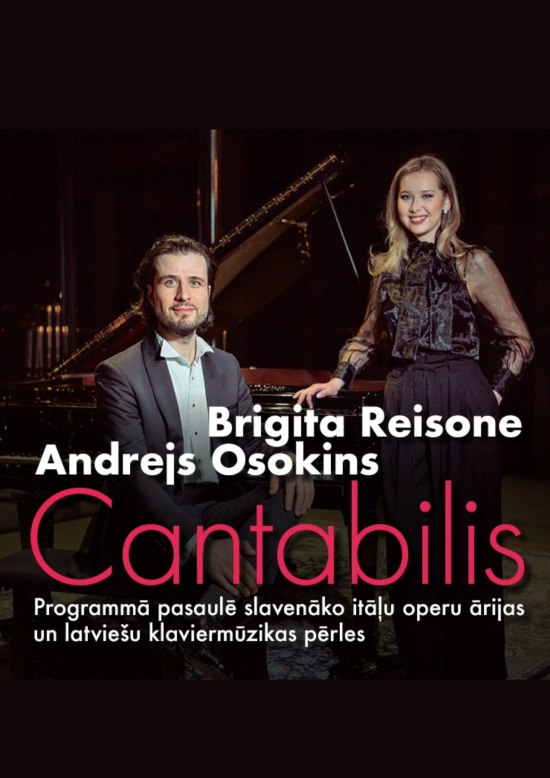 Andreja Osokina’s concert program “Cantabilis” with Brigita Reisone