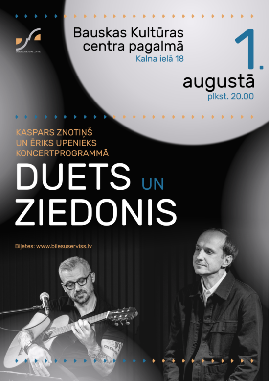 Kaspars Znotiņš ja Ēriks Upenieks | „Duett ja Ziedonis“