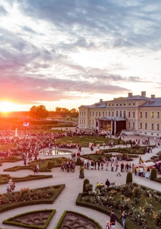 The closing of the early music festival at Rundāle Palace