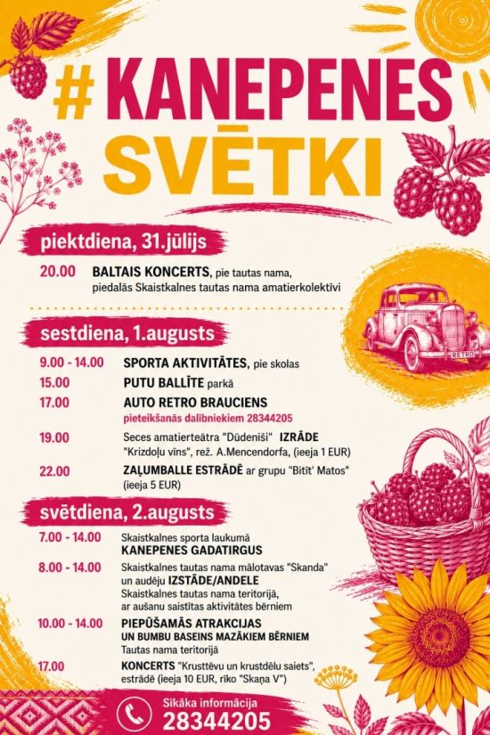 Kanepene Festival in Skaistkalne