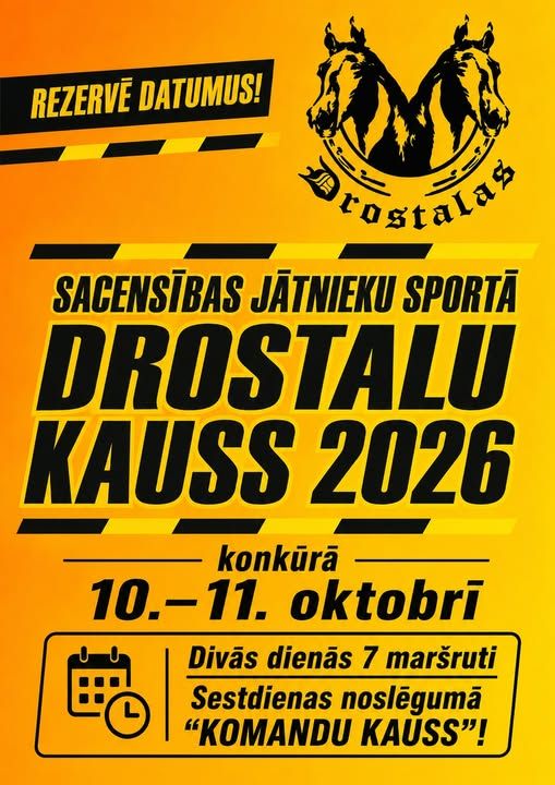 Drostalu karikas 2026