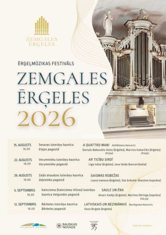 Festival “Zemgales ērģeles”