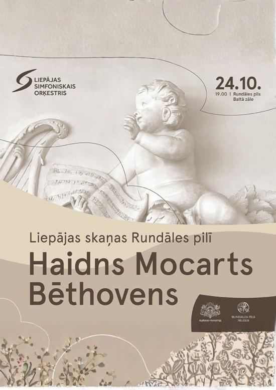 Rundāles pilī Simfoniskā orķestra koncerts “Haidns. Mocarts. Bēthovens”