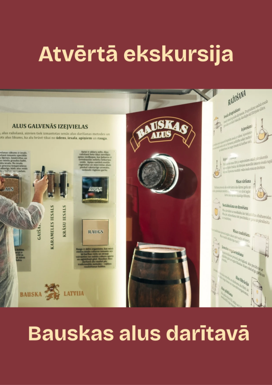 Atvērtā ekskursija Bauskas alus darītavā