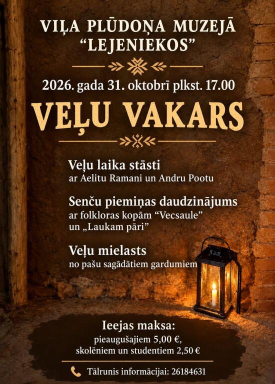 All Souls’ Eve at ‘Lejenieki’