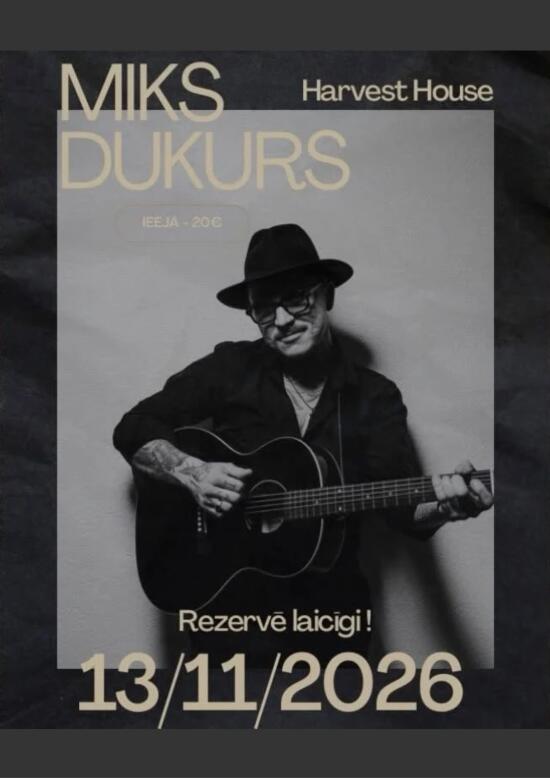 Mika Dukura koncerts 