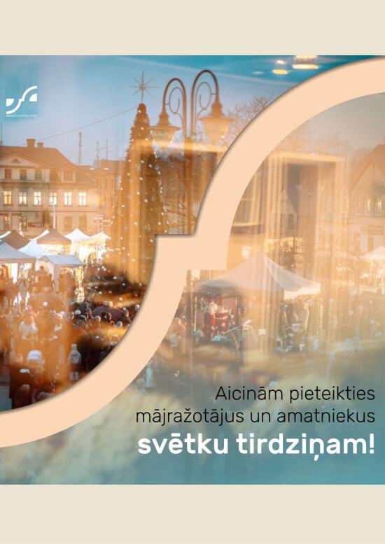 Ziemassvētku tirdziņš Bauskas rātslaukumā