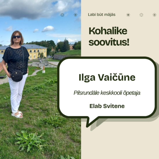 Kohalik soovitab!