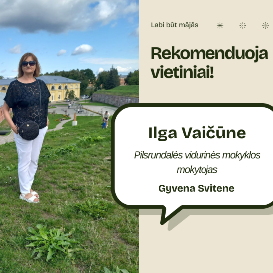 Rekomenduoja vietiniai!
